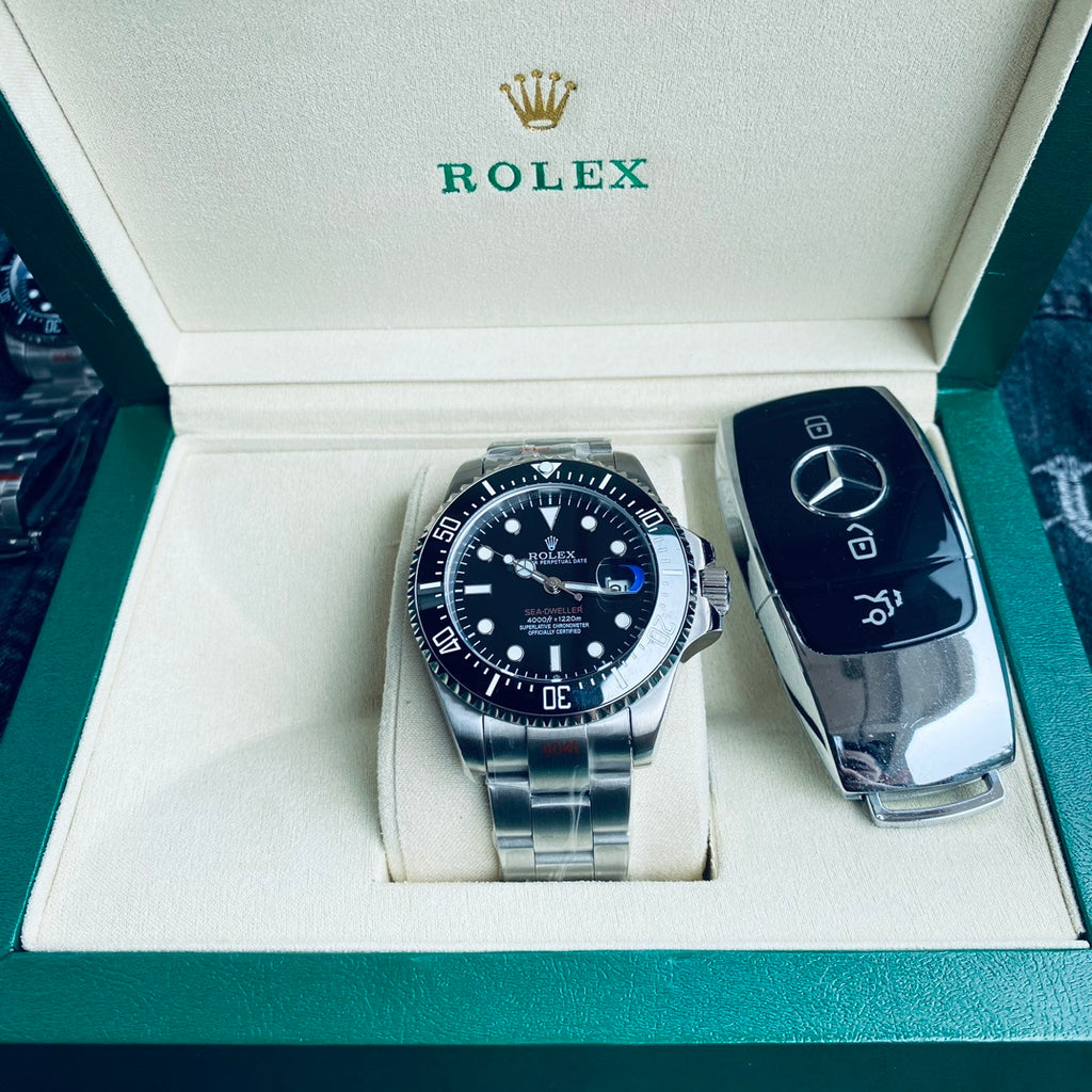 Reloj Rolex Sea-Dweller: Se trata de una versión personalizada con un recubrimiento especial.