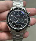 Reloj calidad AAA cronógrafo de lujo Omega Speedmaster Moonphase Co-Axial Master Chronometer.