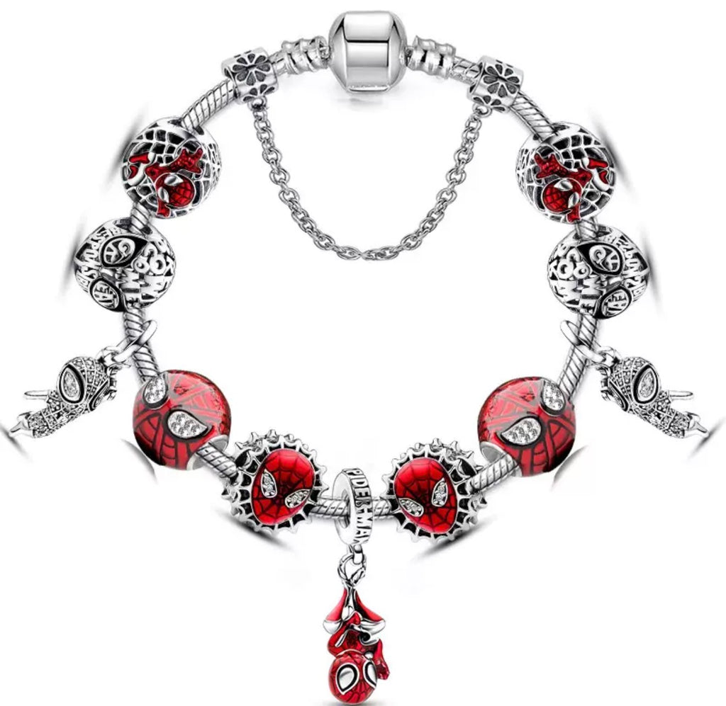Pulseras plata charms TOP VENTAS (varios modelos)