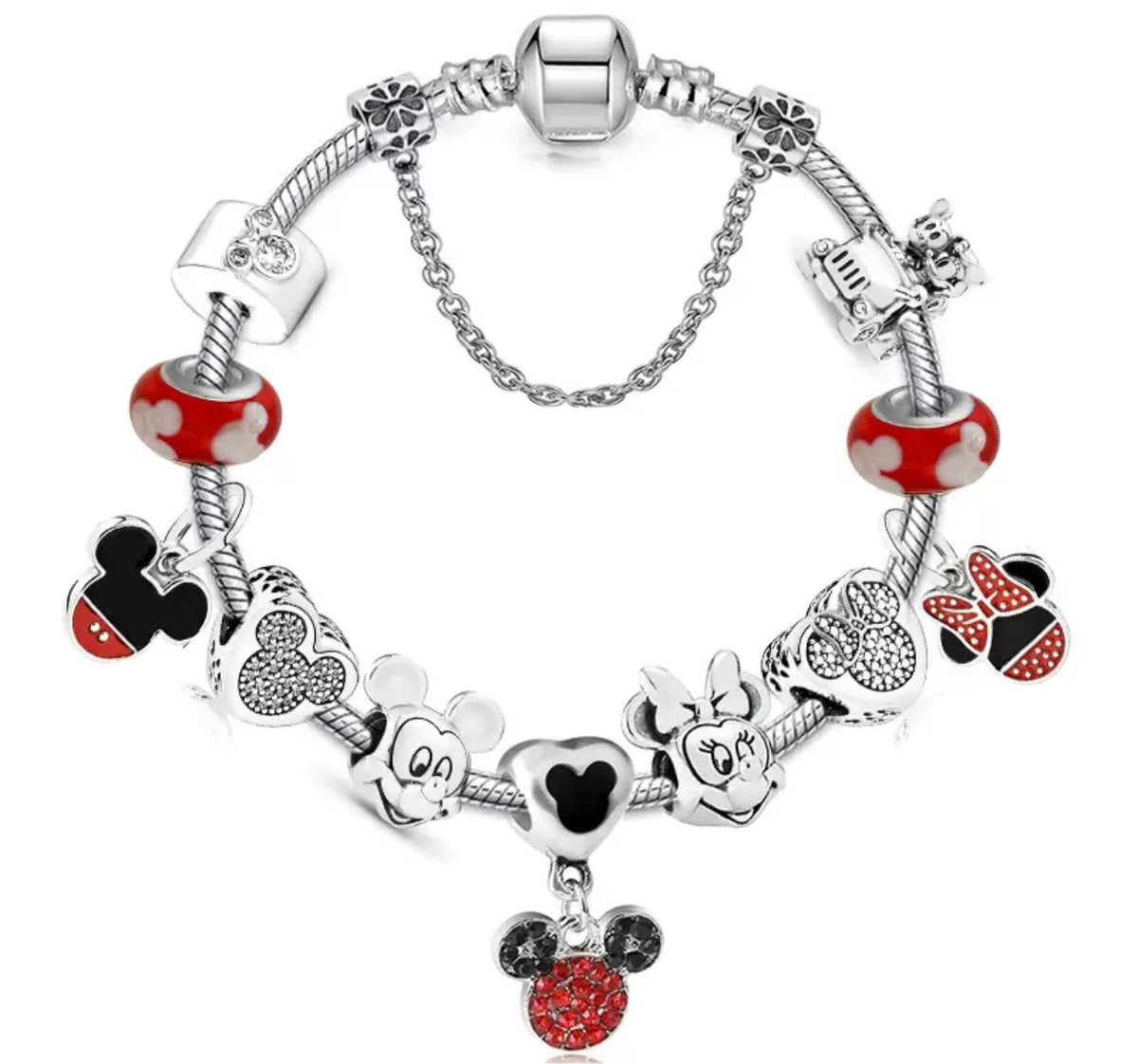 Pulseras plata charms TOP VENTAS (varios modelos)