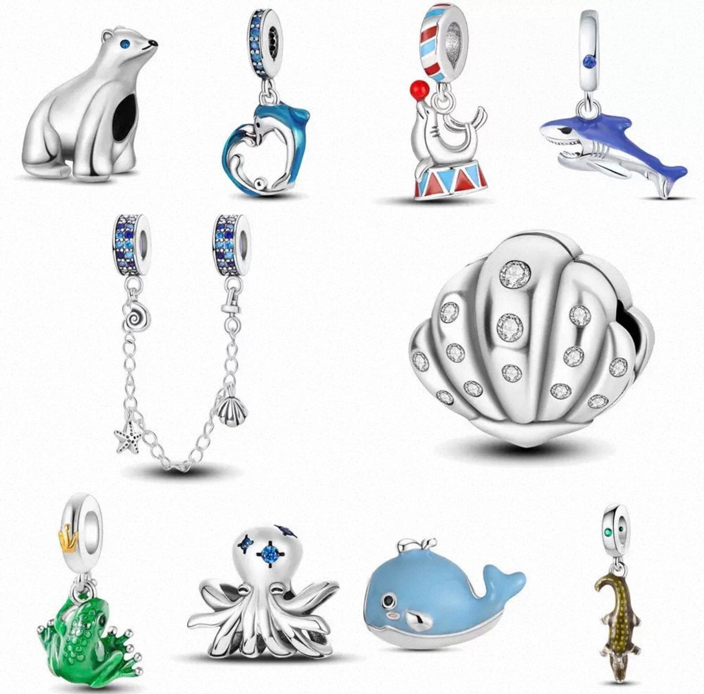 Charms para pulseras de cordón
