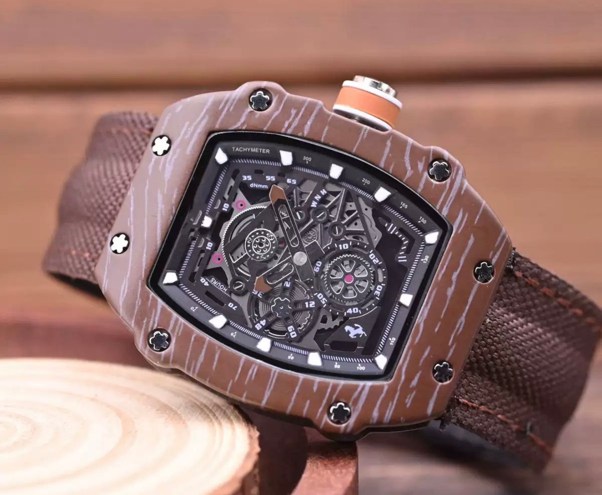 Reloj futurista varios colores (LeisaacVita)