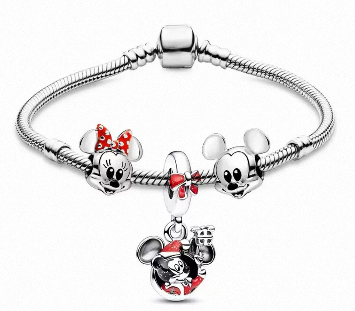 Pulseras plata charms TOP VENTAS (varios modelos)