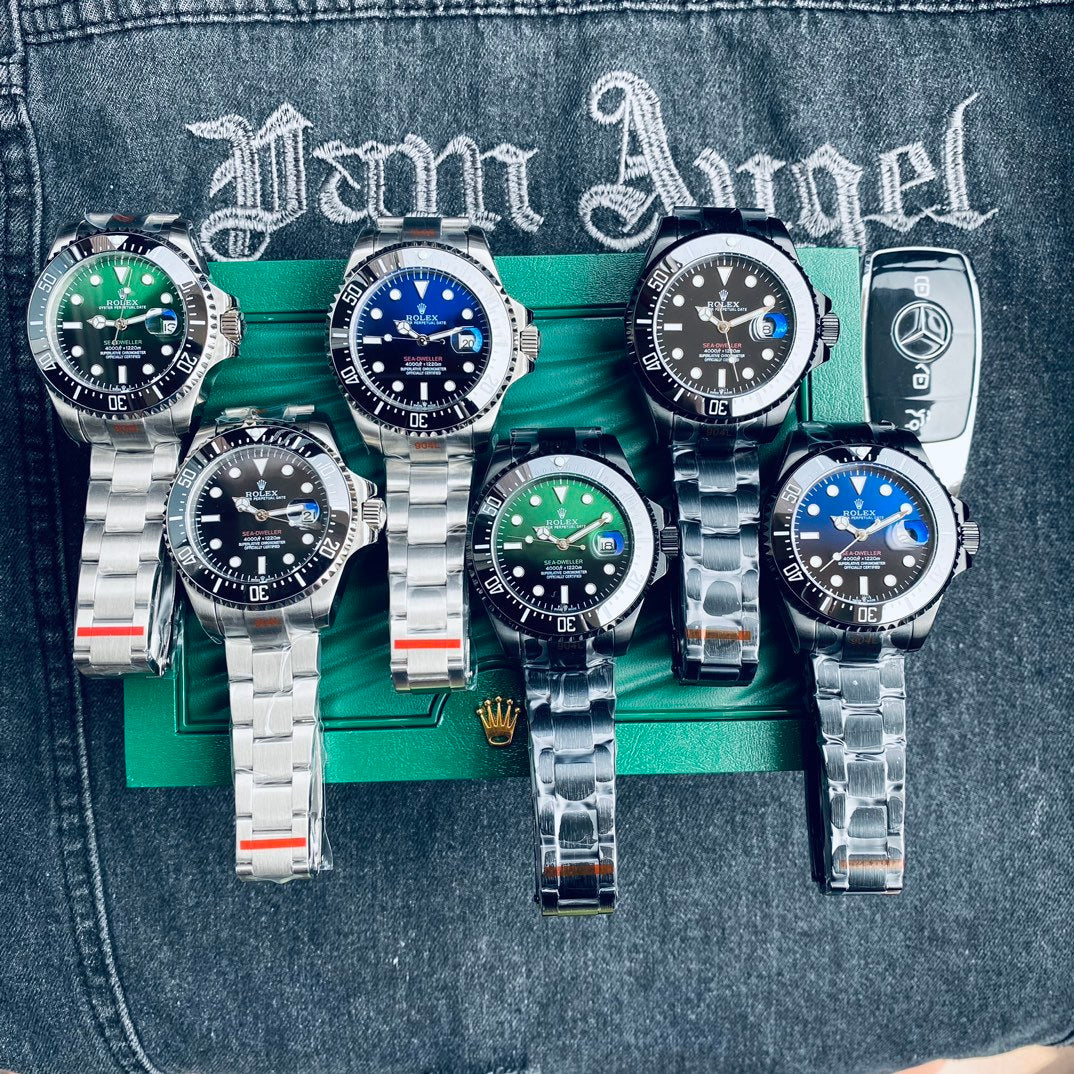 Reloj Rolex Sea-Dweller: Se trata de una versión personalizada con un recubrimiento especial.