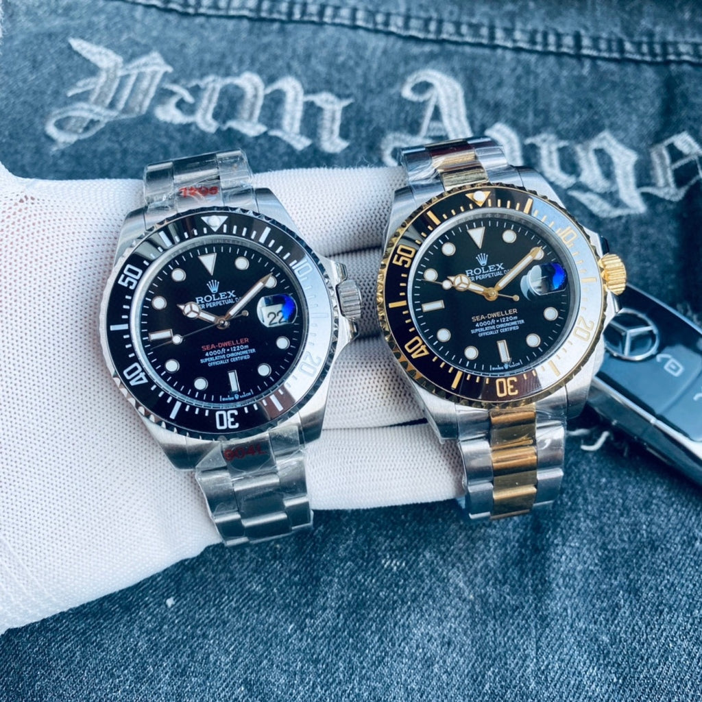 Reloj Rolex Sea-Dweller: Se trata de una versión personalizada con un recubrimiento especial.