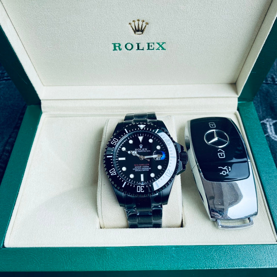 Reloj Rolex Sea-Dweller: Se trata de una versión personalizada con un recubrimiento especial.