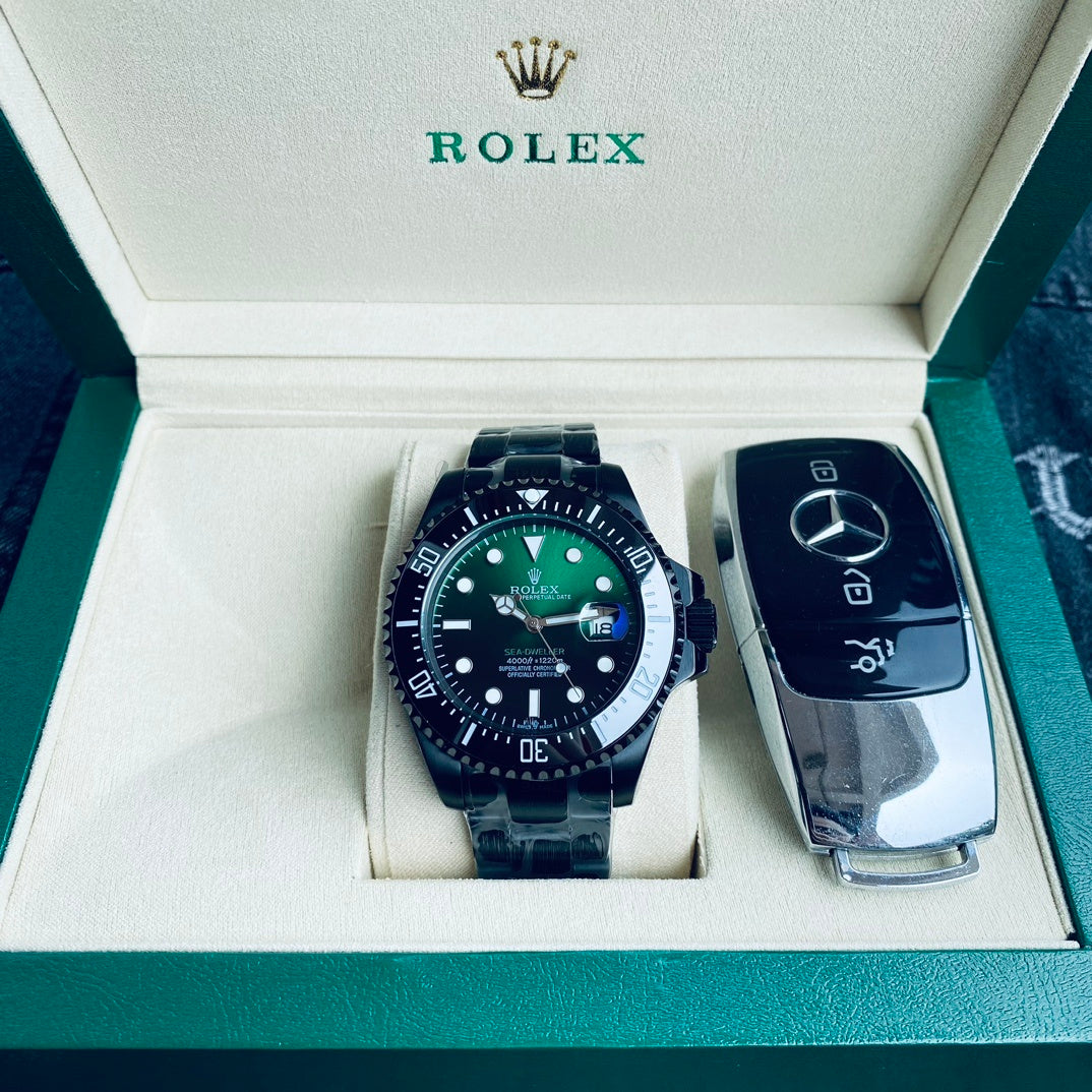 Reloj Rolex Sea-Dweller: Se trata de una versión personalizada con un recubrimiento especial.
