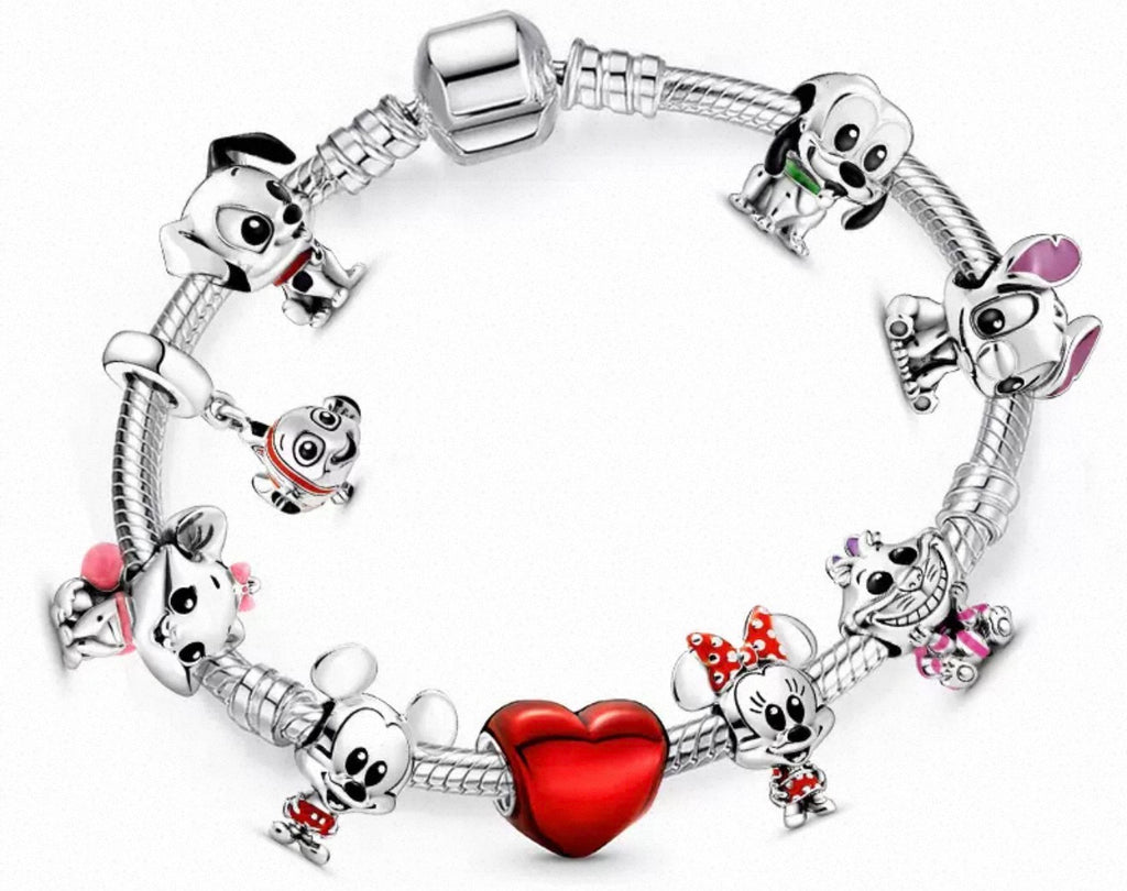 Pulseras plata charms TOP VENTAS (varios modelos)